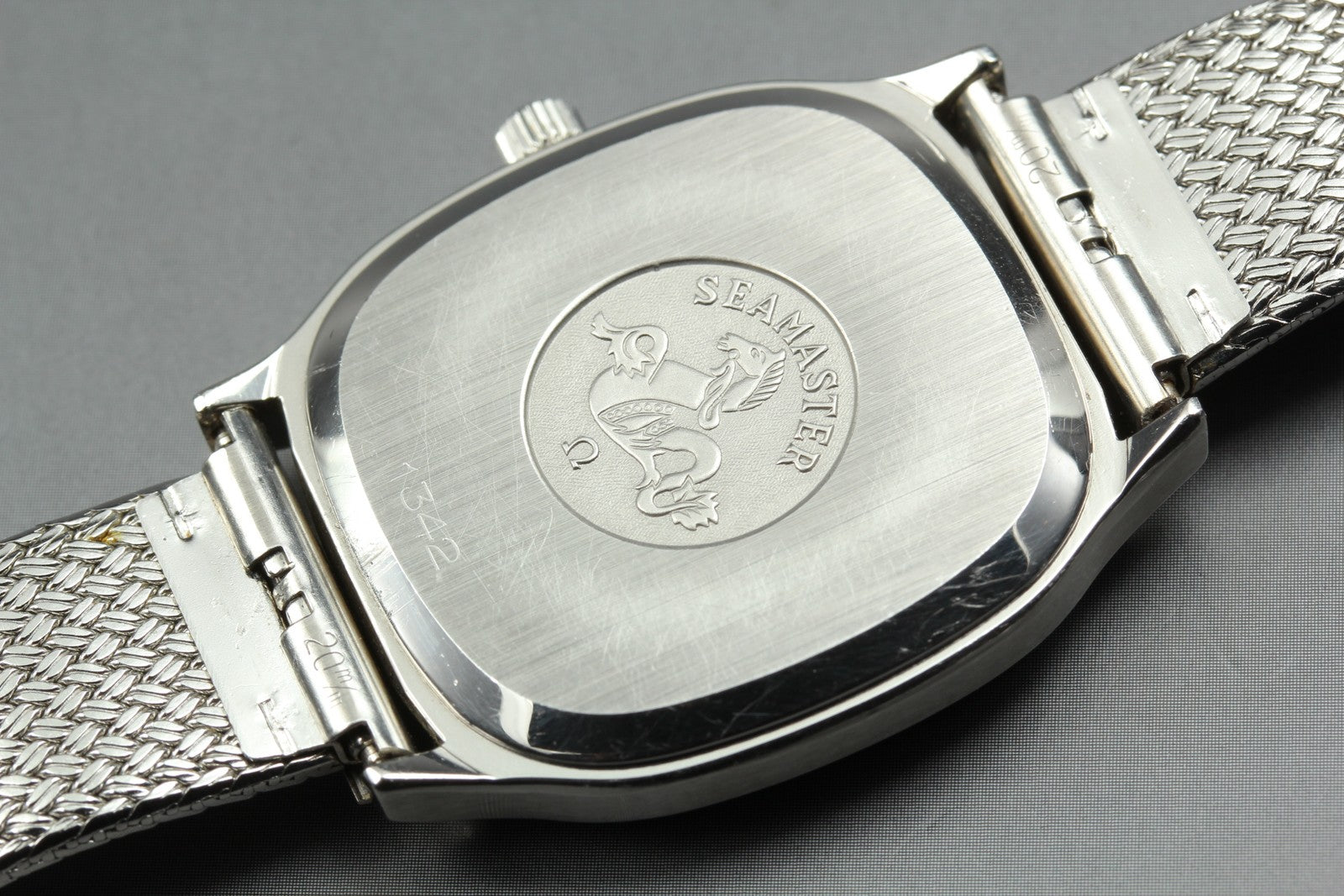 1977 OMEGA Seamaster 32mm 196.0191 Quartz SS Silver Dial Men's Vintage Exc+5