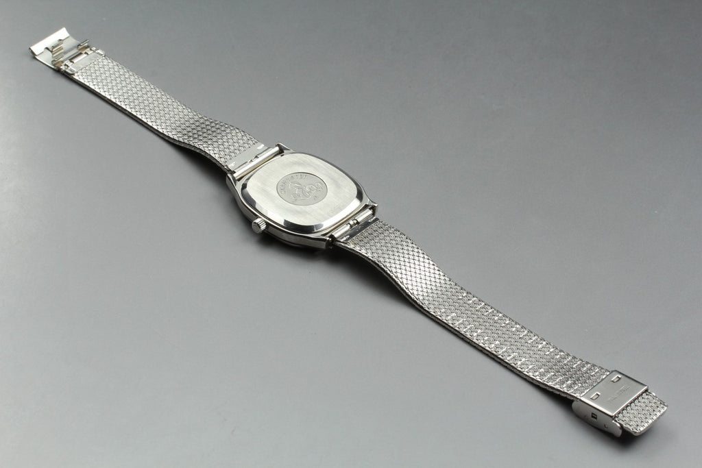 1977 OMEGA Seamaster 32mm 196.0191 Quartz SS Silver Dial Men's Vintage Exc+5