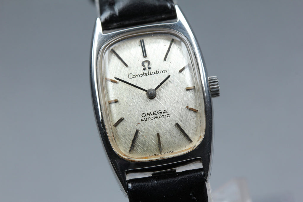 1971 Near MINT OMEGA Constellation 19mm 551.029 Automatic Silver Women's Vintage