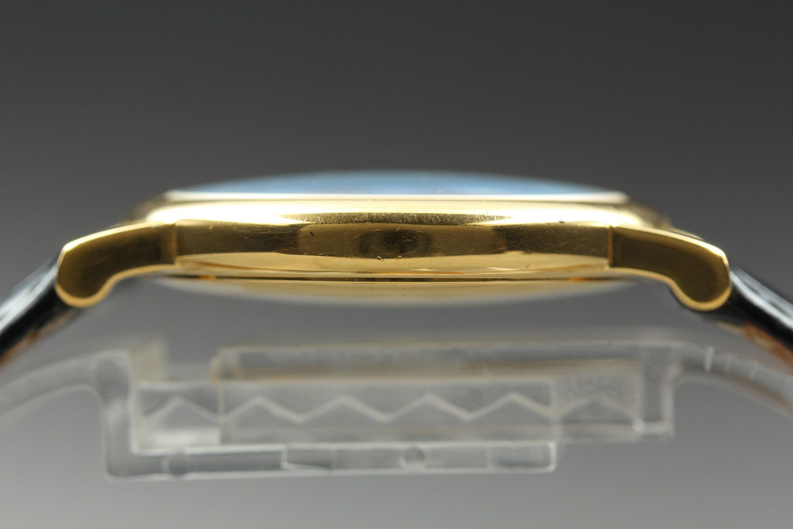 Near MINT Raymond Weil Geneve 9187 33mm Quartz Roman Dial Gold Men's Vintage