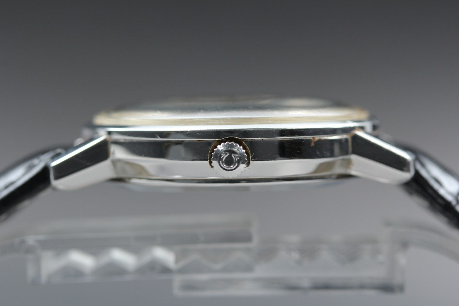 Near MINT OMEGA De Ville 35mm TOOL.106 Automatic Silver Dial Men's Vintage