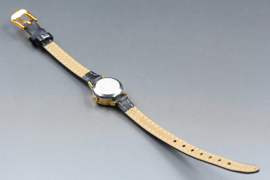 1969 Near MINT OMEGA De Ville 18mm 551.037 Automatic Silver Dial Women's Vintage