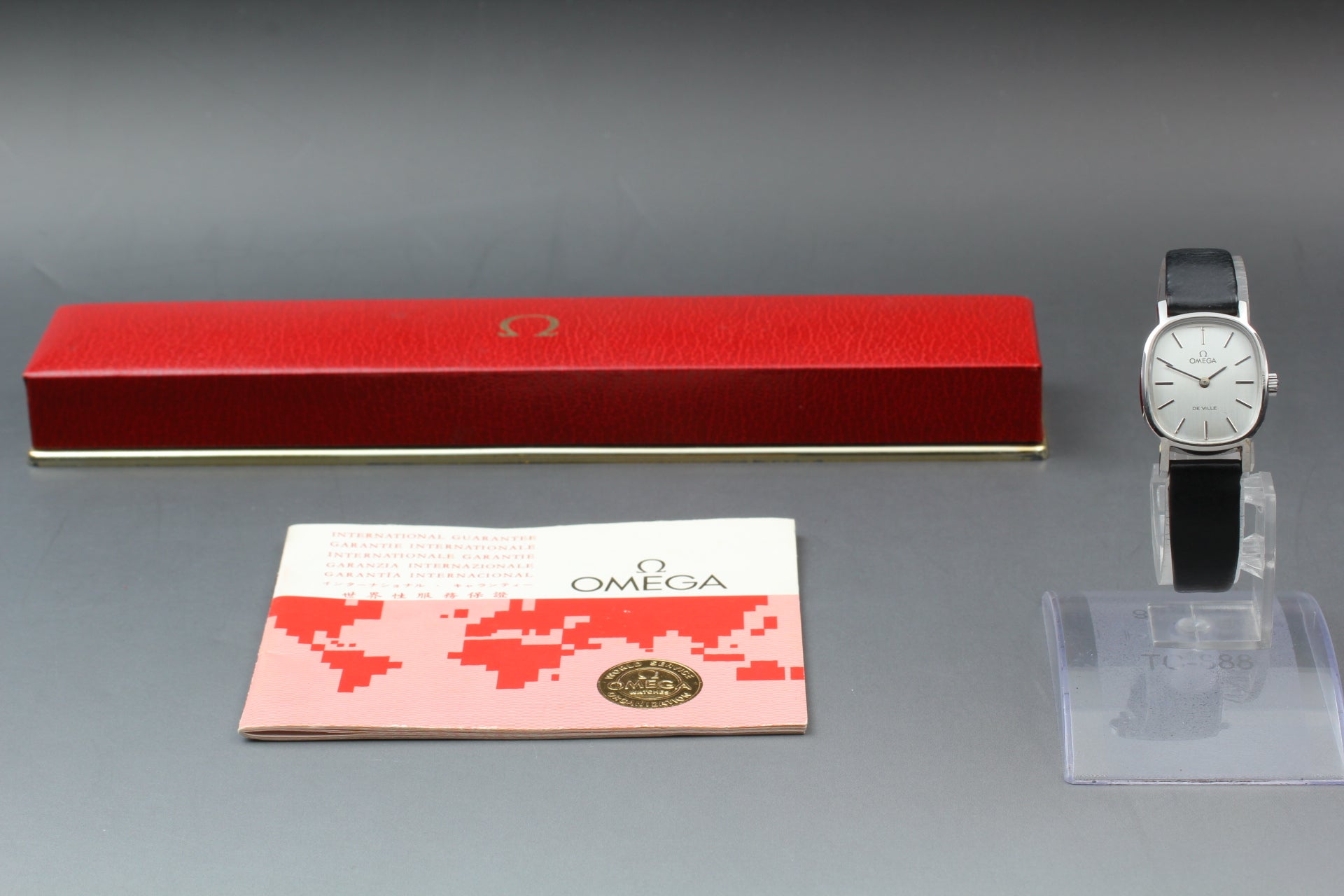 1978 Near MINT/Box Paper OMEGA De Ville 21mm 511.0509 Manual Women's Vintage