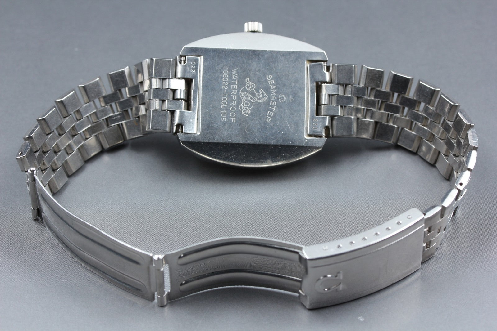 OMEGA Seamaster COSMIC 33mm 166.022 Automatic Silver Dial Men's Vintage Exc+5