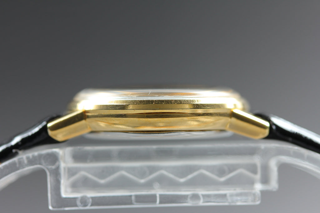 1972 Near MINT OMEGA Geneve 23mm 511.457 Manual Wind Gold Dial Women's Vintage