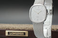 Near MINT / Box Longines 976 3386 30mm Quartz L978.2 Silver Dial Men's Vintage