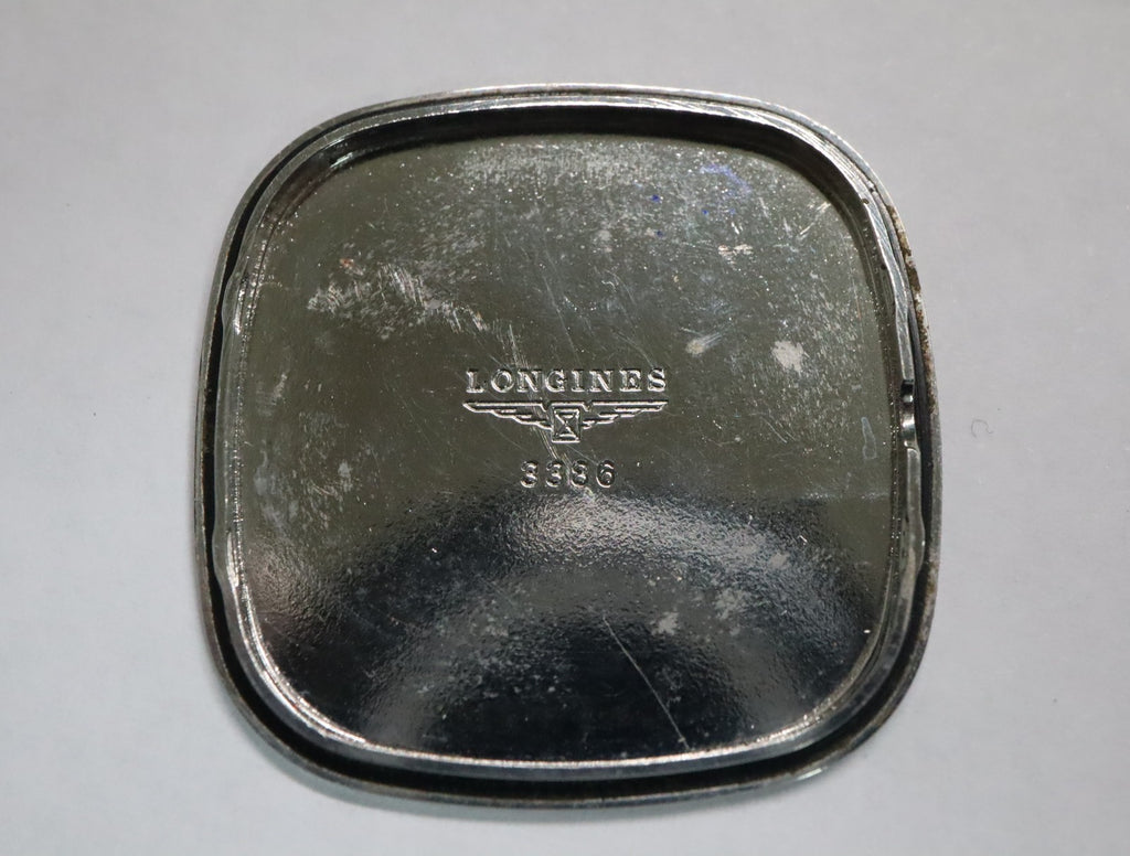 Near MINT Longines 976 3386 30mm Quartz L976.2 Silver Dial Men's Watch Vintage