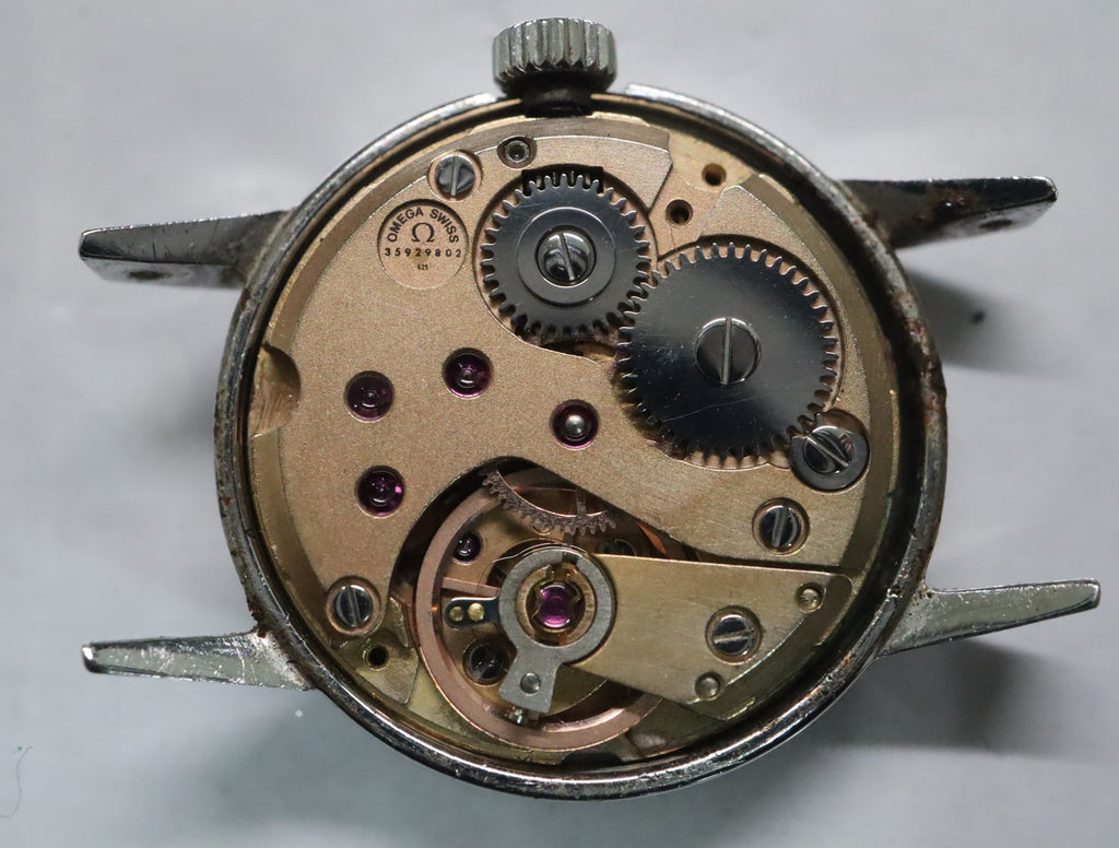 1972 Near MINT OMEGA De Ville 20mm 511.0371 Manual White Roman Women's Vintage