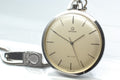 1972 Near MINT OMEGA De Ville Pocket Watch 44mm 131.1746 Manual Silver Dial Men