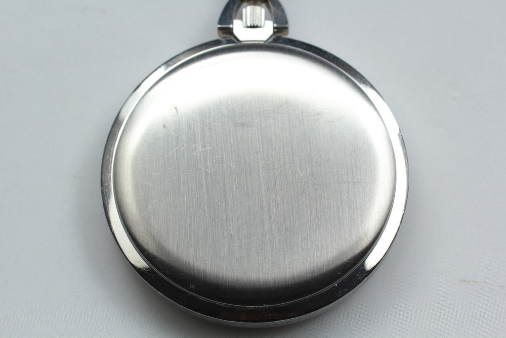 1972 Near MINT OMEGA De Ville Pocket Watch 44mm 131.1746 Manual Silver Dial Men