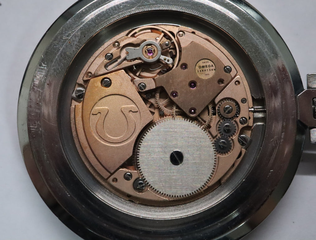 1972 Near MINT OMEGA De Ville Pocket Watch 44mm 131.1746 Manual Silver Dial Men