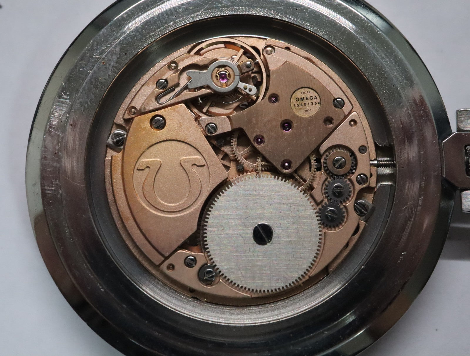 1972 Near MINT OMEGA De Ville Pocket Watch 44mm 131.1746 Manual Silver Dial Men