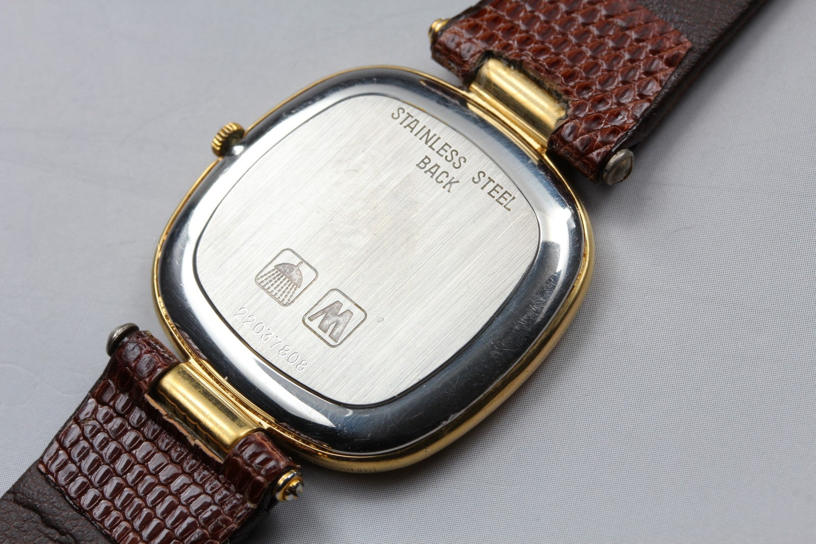 LONGINES 150 6877 30mm Quartz L150.2 Gold Dial Men's Watch Vintage Exc+5