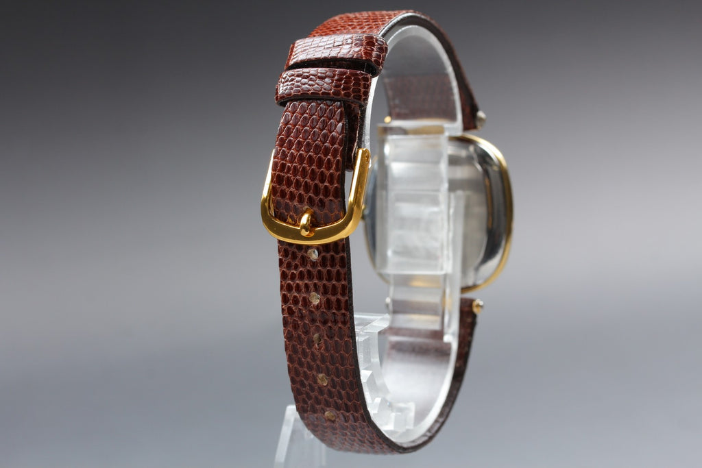 LONGINES 150 6877 30mm Quartz L150.2 Gold Dial Men's Watch Vintage Exc+5