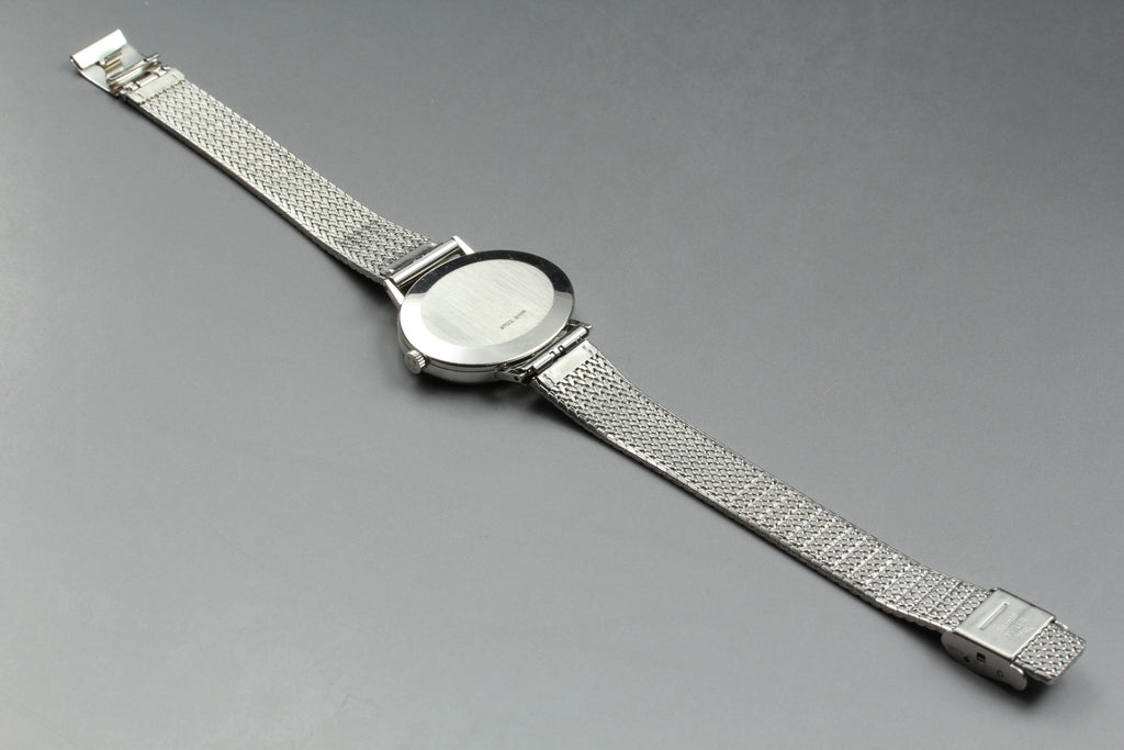 1974 Near MINT OMEGA Geneve 511.417 32mm Manual White Roman Dial Unisex Vintage