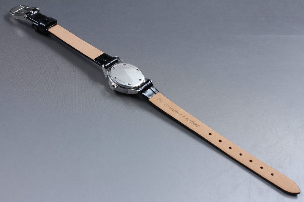 1973 Near MINT OMEGA Geneve 22mm 535.025 Manual Wind Silver Dial Women's Vintage