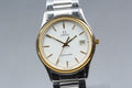 Near MINT 1987 OMEGA Seamaster 33mm 196.0251 Quartz White Roman Men's Vintage