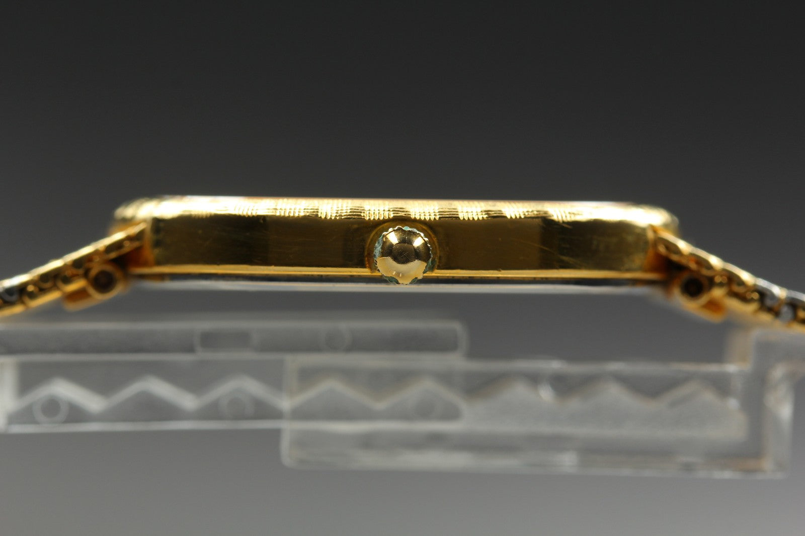 LONGINES 761 3266 30mm Quartz L761.2 Gold Plated Gold Dial Men's Vintage Exc+5