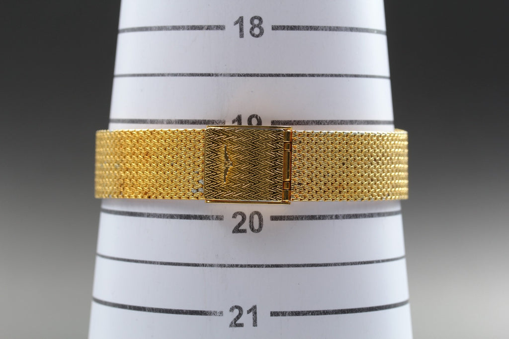 LONGINES 761 3266 30mm Quartz L761.2 Gold Plated Gold Dial Men's Vintage Exc+5