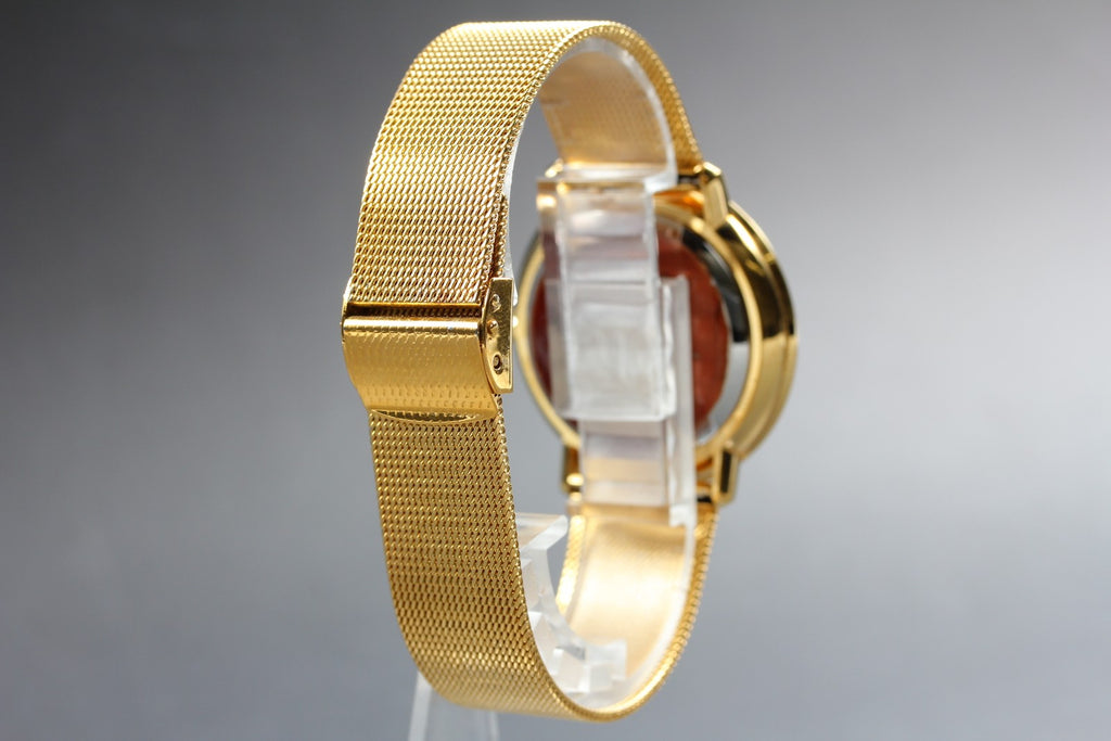 1973 MINT OMEGA De Ville 36mm 151.0039 Automatic Cal.711 Gold Dial Men's Vintage