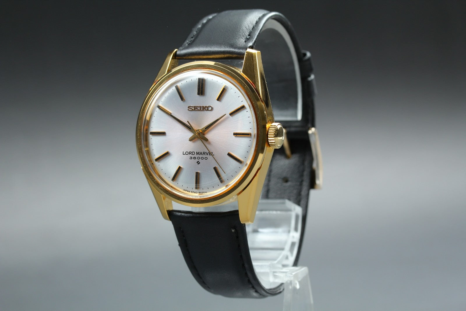 1977 Top MINT/Box SEIKO Lord Marvel 36000 35mm 5740-8000 Manual Men's Vintage