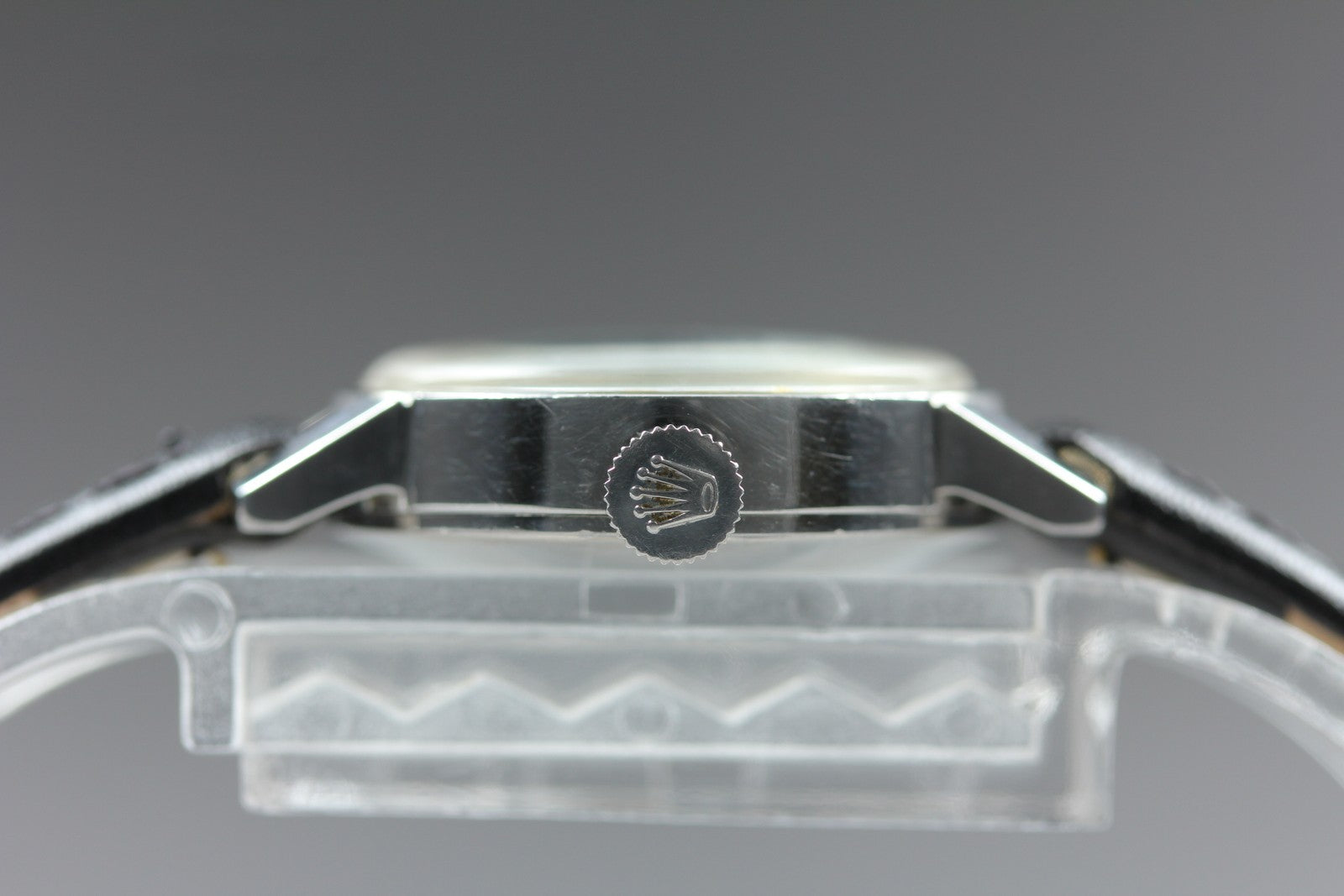 ROLEX Precision 2649 21mm Manual Wind Cal.1400 Silver Dial Women's Vintage Exc+5
