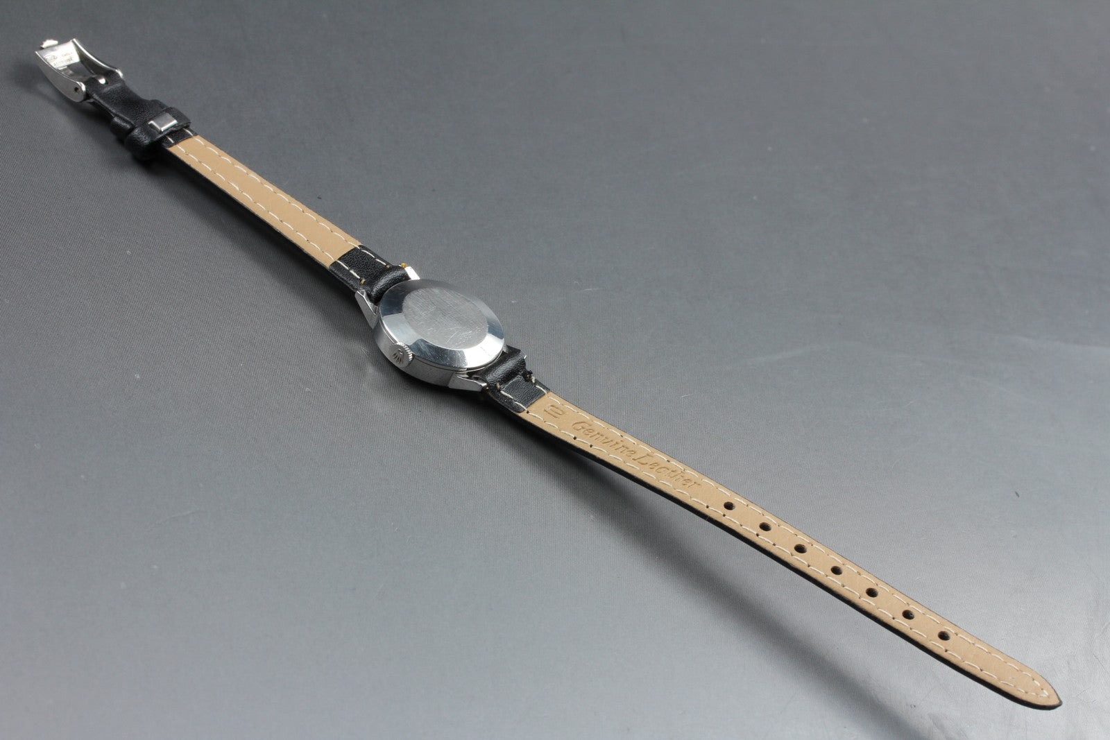 ROLEX Precision 2649 21mm Manual Wind Cal.1400 Silver Dial Women's Vintage Exc+5