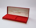 Near MINT OMEGA Vintage Red Watch Box Genuine Case Only From JAPAN #2291