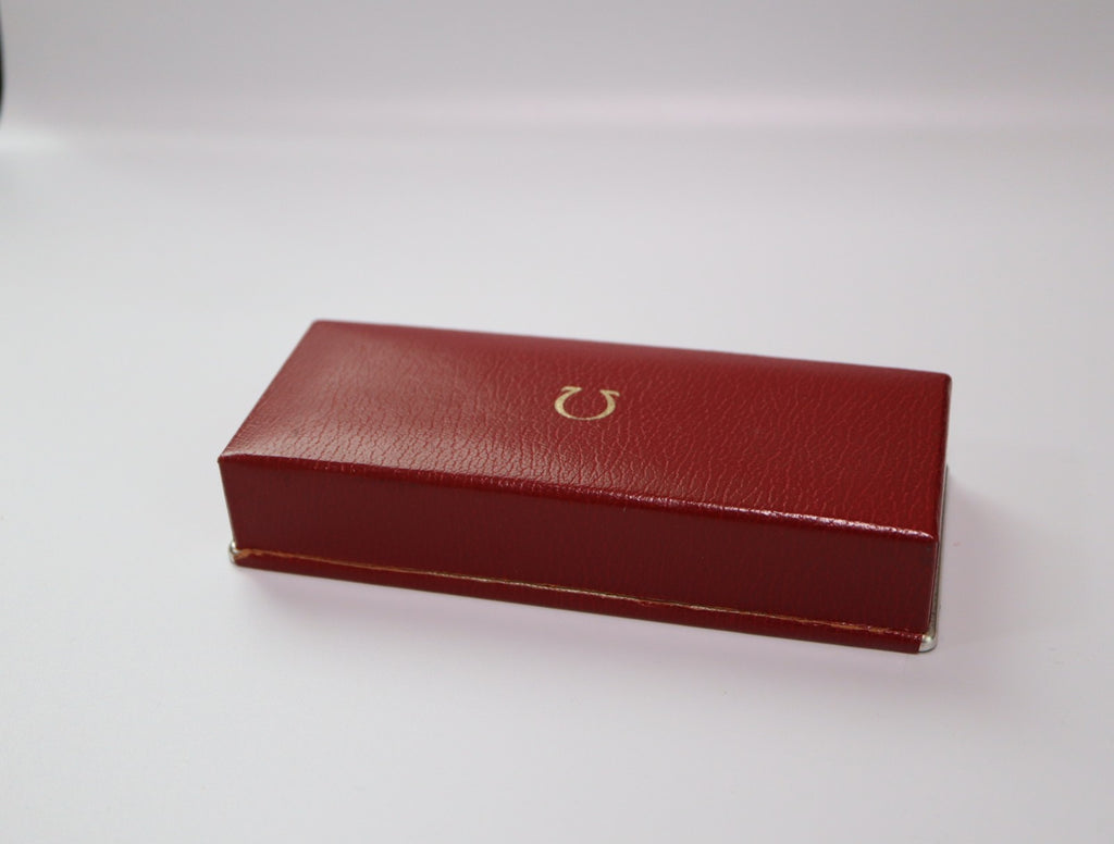 OMEGA Vintage Red Watch Box Genuine Case Only From JAPAN Exc+5 #2290