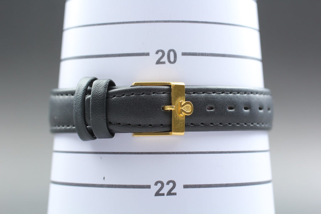1979 Near MINT OMEGA De Ville 32mm 191.0072 Quartz Gold Dial Men's Watch Vintage