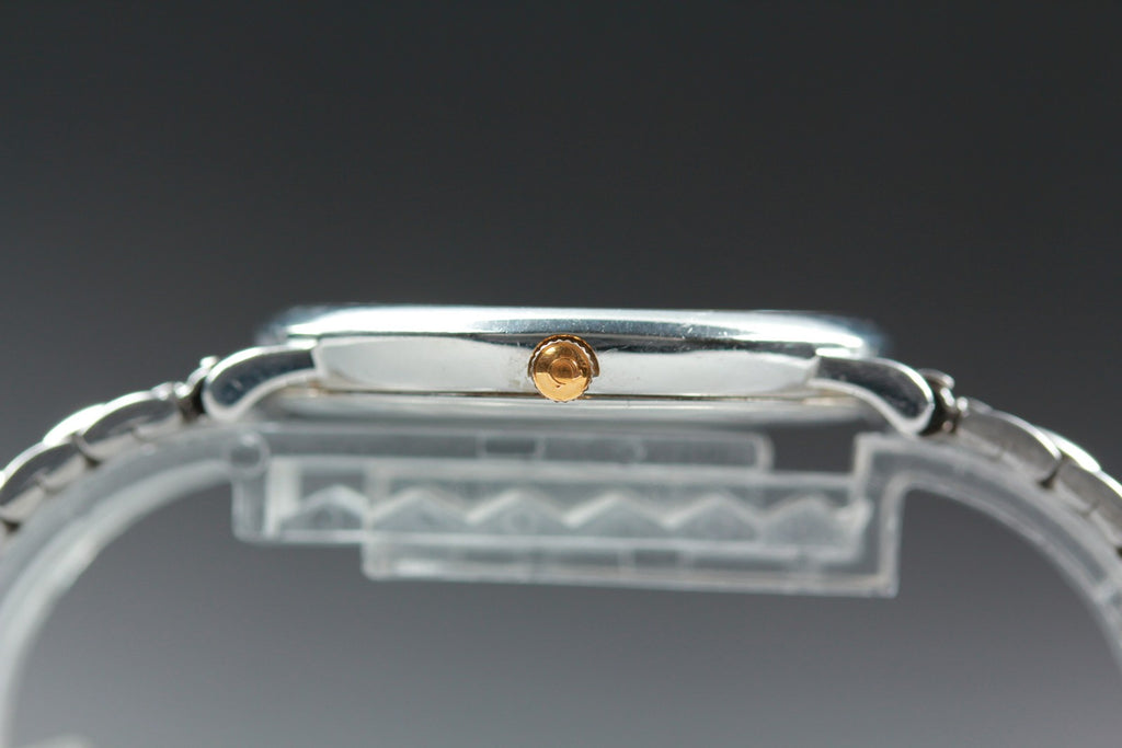 1992 Near MINT/Box Paper OMEGA De Ville 32mm 196.0312.1 Quartz Men's Vintage