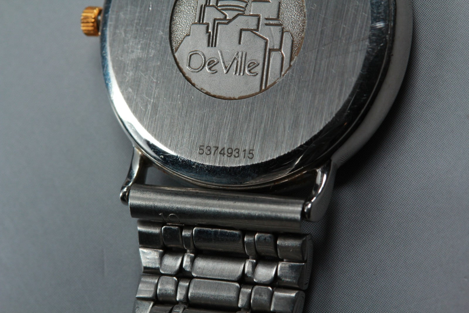 1992 Near MINT/Box Paper OMEGA De Ville 32mm 196.0312.1 Quartz Men's Vintage