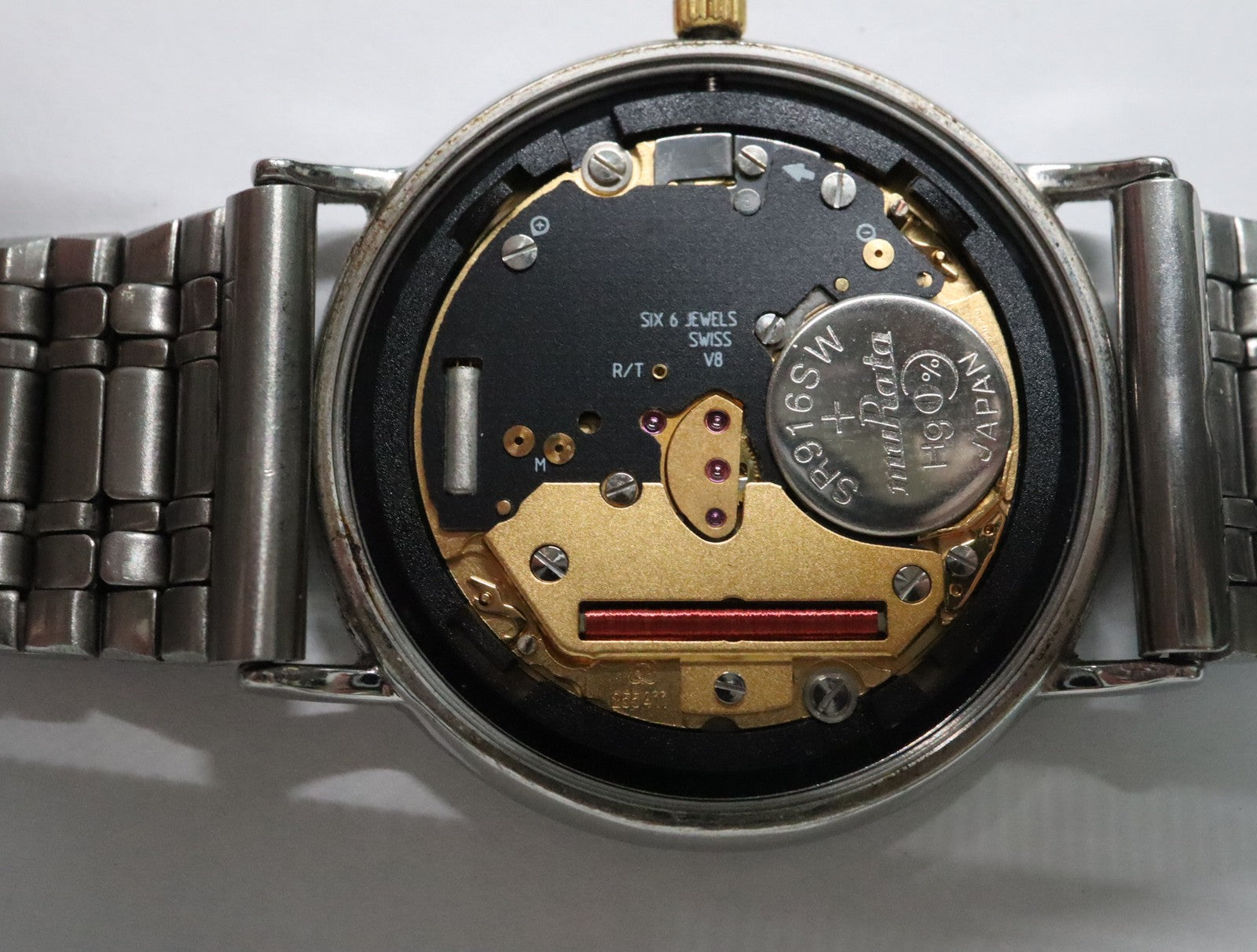 1992 Near MINT/Box Paper OMEGA De Ville 32mm 196.0312.1 Quartz Men's Vintage