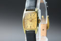Serviced 1969 OMEGA De Ville 15mm 511.268 Manual Gold Dial Women's Vintage Exc+5