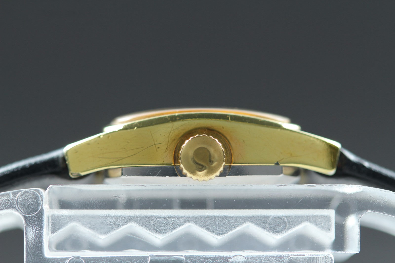 Serviced 1969 OMEGA De Ville 15mm 511.268 Manual Gold Dial Women's Vintage Exc+5