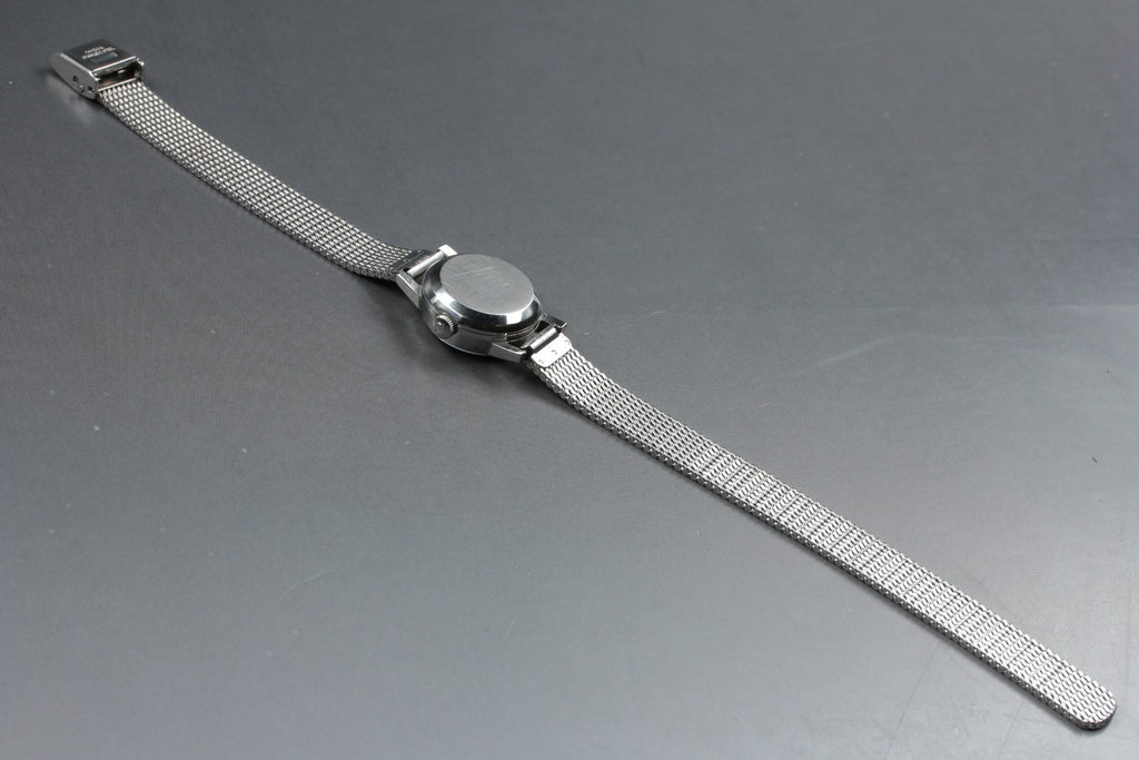 1969 Near MINT OMEGA Geneve 20mm 562.016 Automatic Silver Dial Women's Vintage