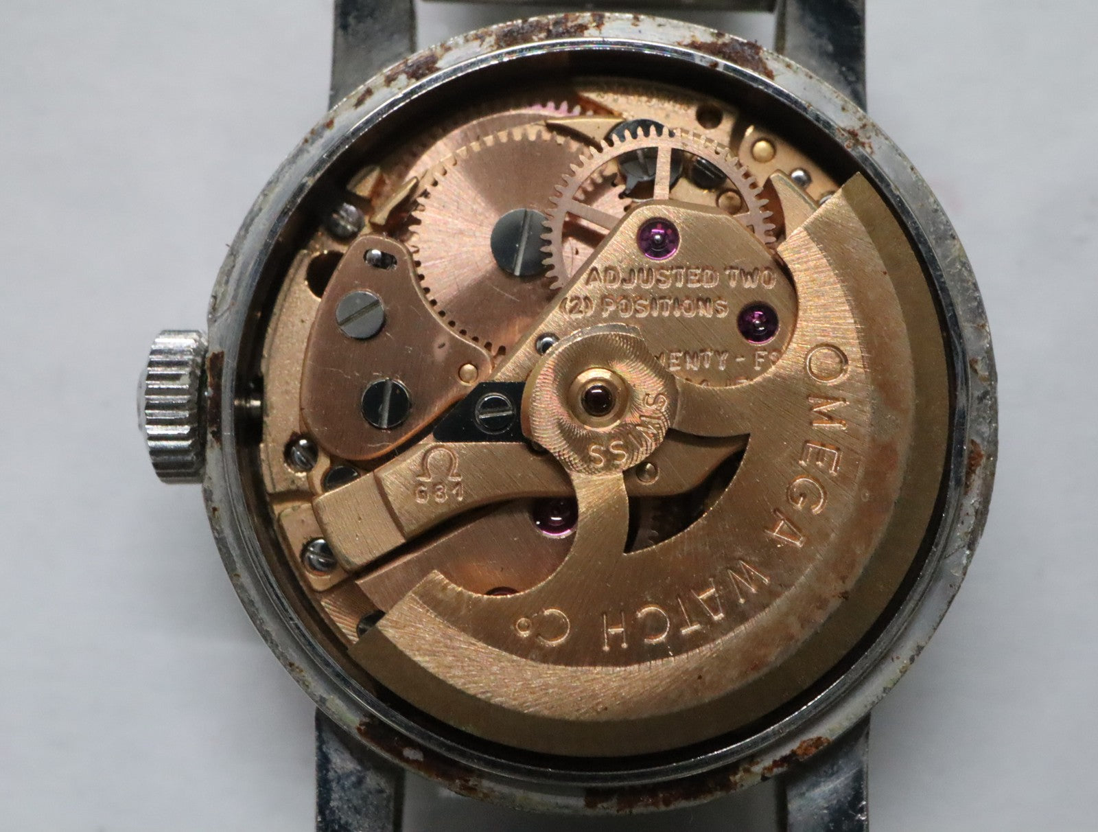 1969 Near MINT OMEGA Geneve 20mm 562.016 Automatic Silver Dial Women's Vintage