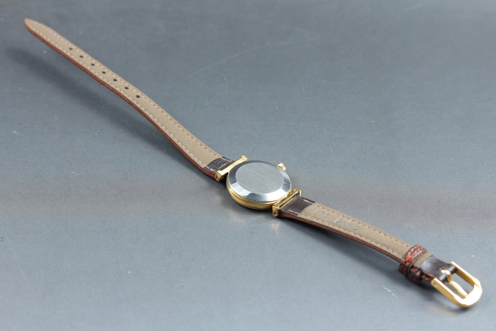 1979 Near MINT OMEGA De Ville 22mm 511.0565 Manual Gold Dial Women's Vintage