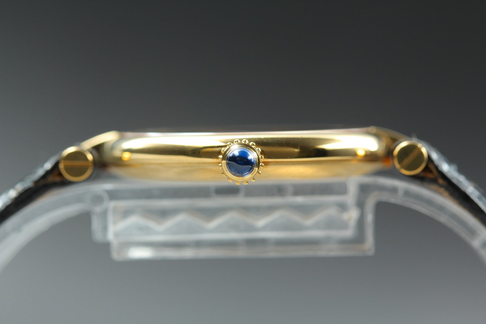 Full Set Near MINT Cartier Must de Vendome LM Vermeil 590003 30mm Quartz Unisex