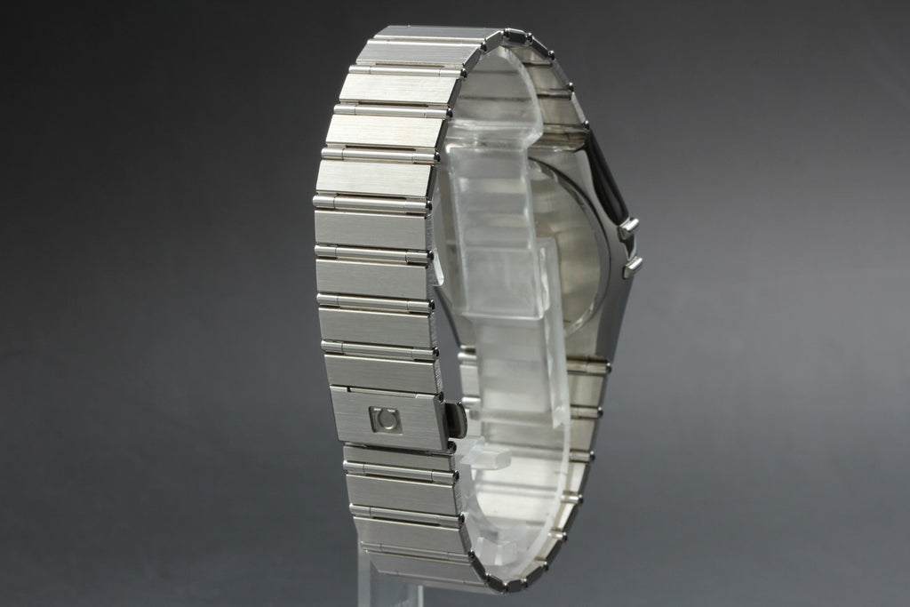 NOS/Full Set 1992 OMEGA Constellation 32mm 396.1070.1 Quartz Silver Men Vintage
