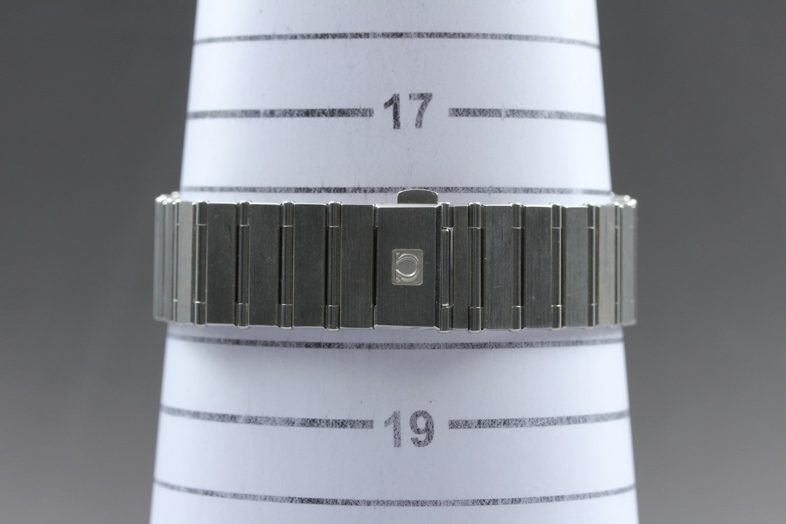 NOS/Full Set 1992 OMEGA Constellation 32mm 396.1070.1 Quartz Silver Men Vintage