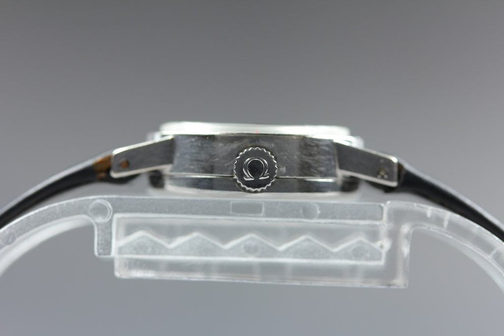 1970 Near MINT OMEGA Geneve 16mm 511.363 Manual Silver Dial Women's Vintage