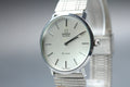 1977 Near MINT OMEGA De Ville 34mm 191.0044 Quartz Silver Dial Men's Vintage