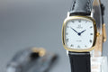 1993 Near MINT OMEGA De Ville 23mm 595.3111 Quartz White Roman Women's Vintage
