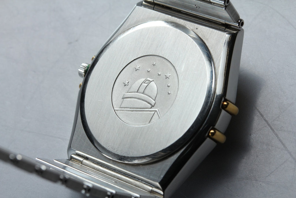 1992 Near MINT OMEGA Constellation 32mm 396.1070.1 18k & SS Quartz Men's Vintage