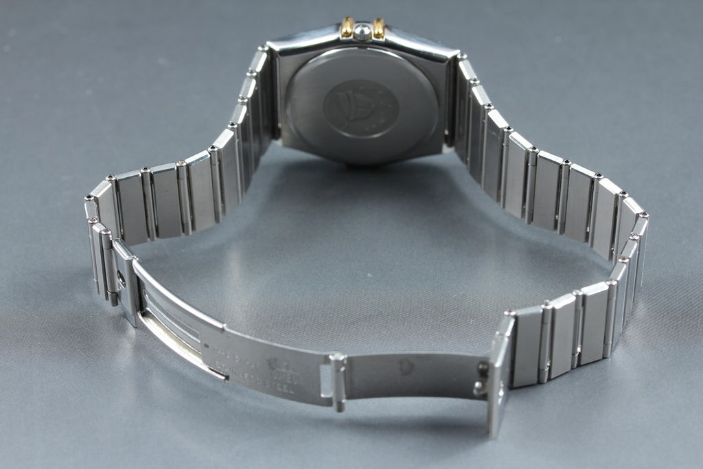 1992 Near MINT OMEGA Constellation 32mm 396.1070.1 18k & SS Quartz Men's Vintage