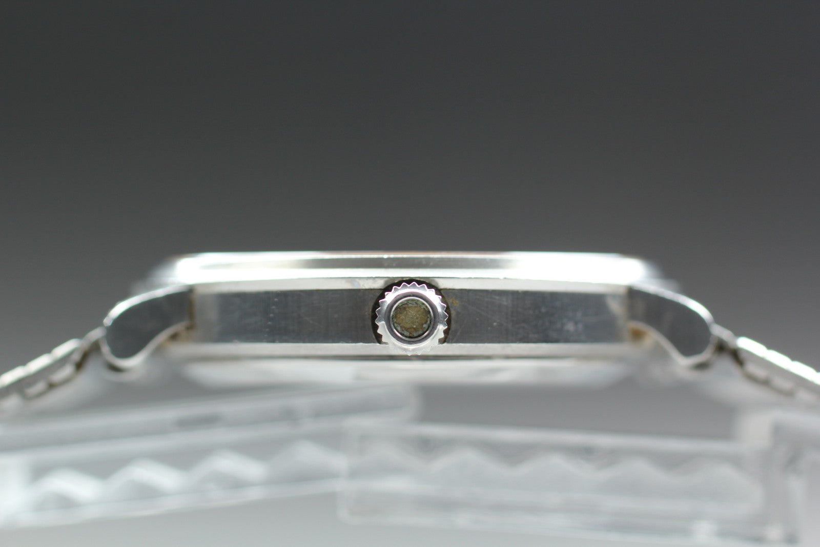 1976 Near MINT OMEGA Constellation 33mm 191.0032 Quartz Gray Dial Men's Vintage