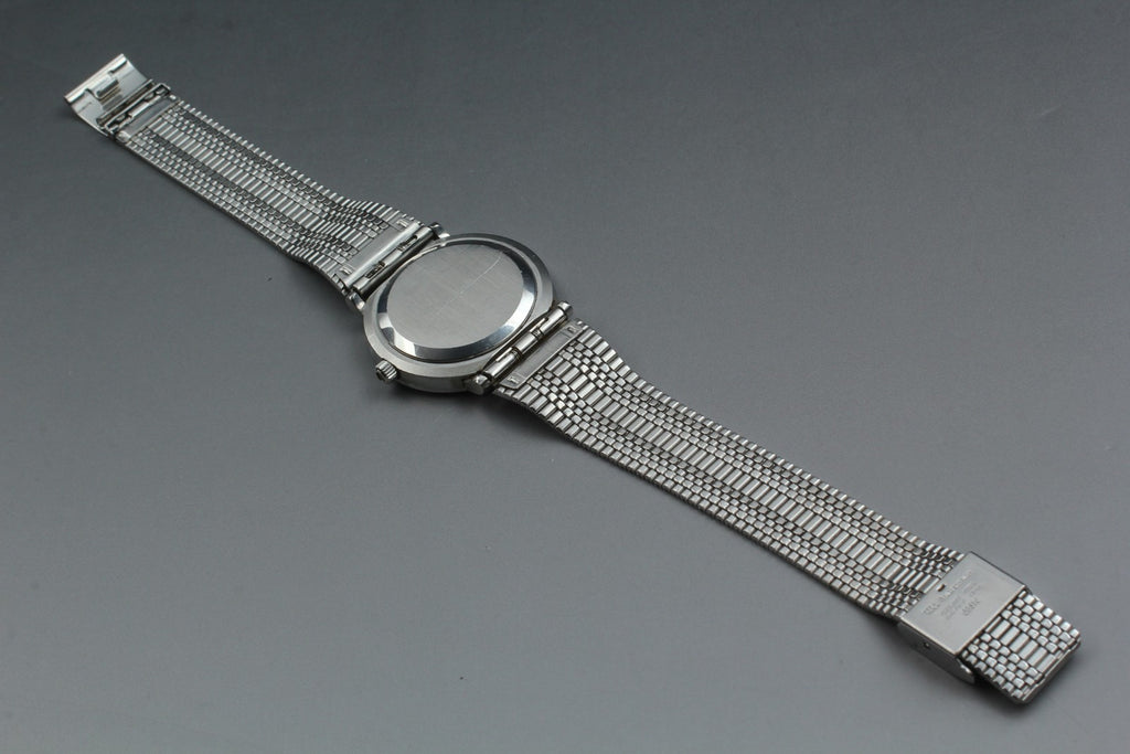 1976 Near MINT OMEGA Constellation 33mm 191.0032 Quartz Gray Dial Men's Vintage