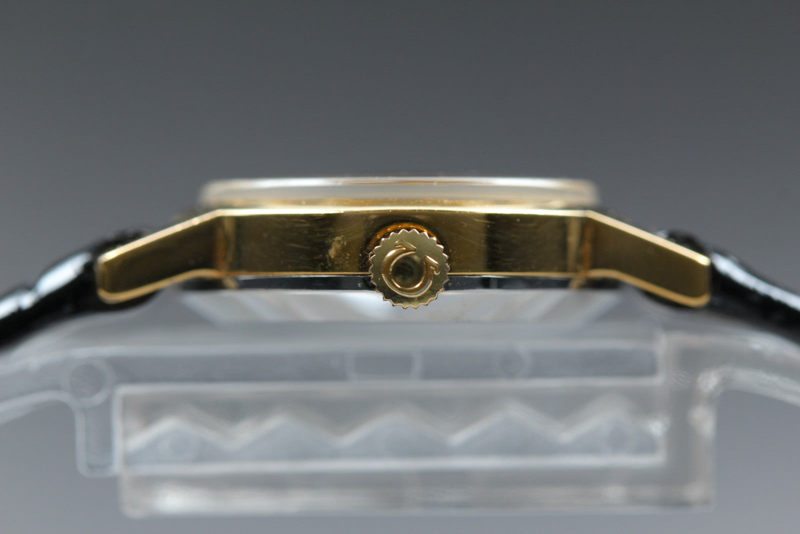1973 Near MINT/Box Papaer OMEGA Geneve 23mm 511.0412 Manual Marble Dial Women's