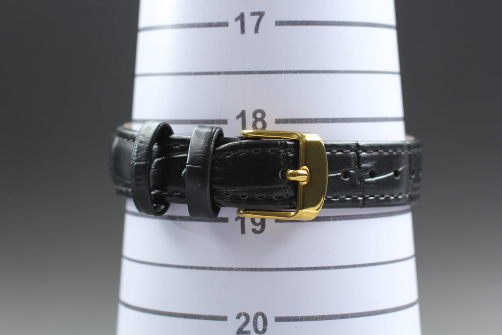 1982 Top MINT OMEGA De Ville 32mm 191.0130.1 Quartz Black Roman Men's Vintage